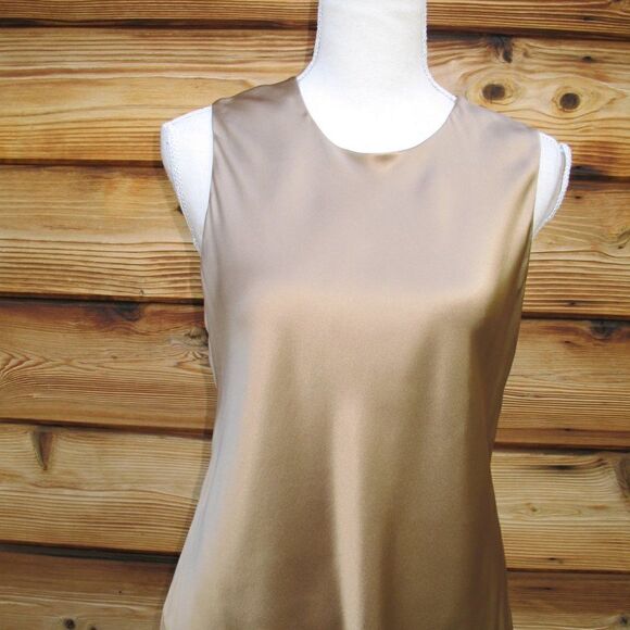 NWT Sies Marjan Silk Charmeuse Bias Cut Tunic Top Blouse - Picture 2 of 12